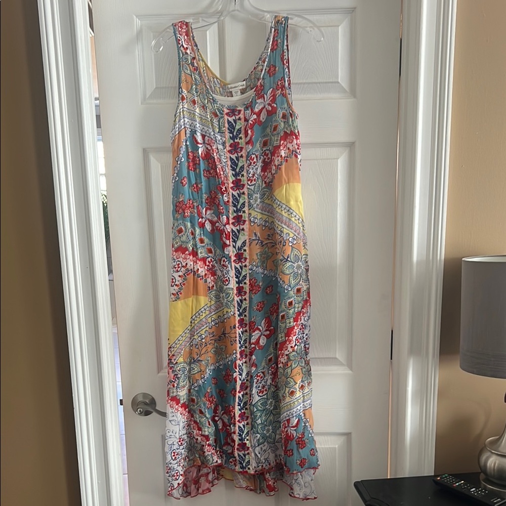 Colorful Floral Maxi Dress